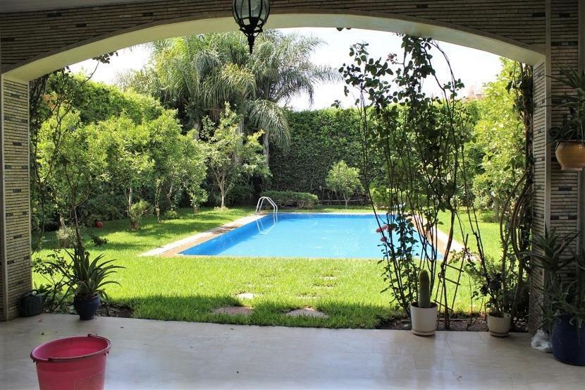 Magnifique Villa Avec Piscine Chauffee Que Pour Famille Marrakesh Bagian luar foto