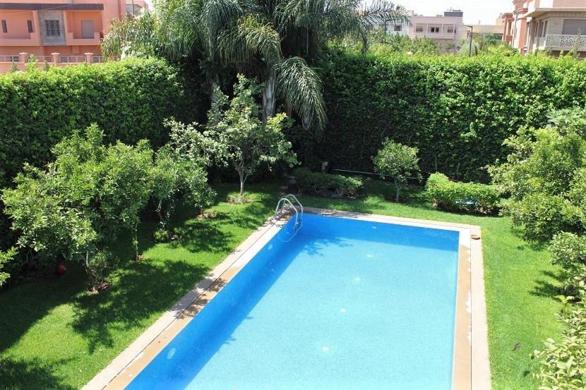 Magnifique Villa Avec Piscine Chauffee Que Pour Famille Marrakesh Bagian luar foto