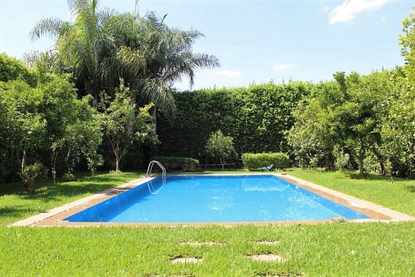 Magnifique Villa Avec Piscine Chauffee Que Pour Famille Marrakesh Bagian luar foto