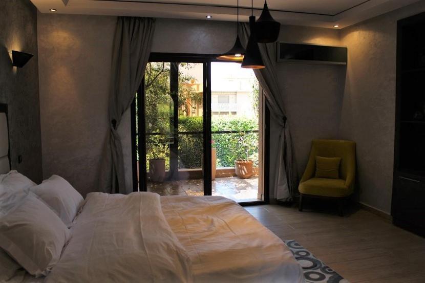 Magnifique Villa Avec Piscine Chauffee Que Pour Famille Marrakesh Bagian luar foto